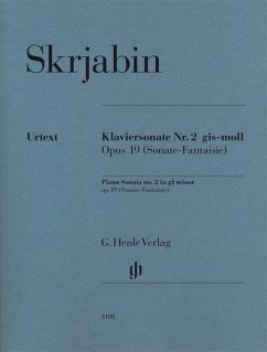 Klaviersonate Nr. 2 gis-moll op. 19 (Sonate-Fantaisie) - Skrjabin, Alexandr N.