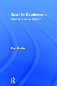 Sport for Development - Coalter, Fred