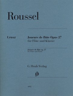 Cover Joueurs de flűte op. 27 für Flöte und Klavier