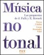 Música no tonal : las propuestas de J.... - Bild 1