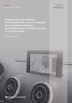 Kopplung von Sensorinformationen und Geodaten zur modellbasierten Lokalisierung und Kartierung im Automobil - Schönherr, Kristin