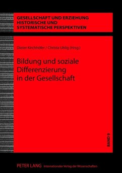 Bildung und soziale Differenzierung in der Gesellschaft