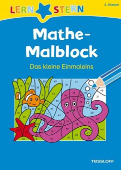 Lernstern: Mathe-Malblock 2. Klasse. Das kleine Einmaleins - Schwertführer, Sabine