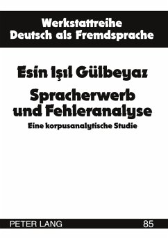 Cover Spracherwerb und Fehleranalyse
