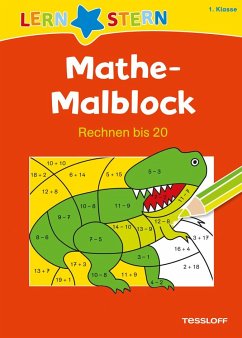 Lernstern: Mathe-Malblock 1. Klasse. Rechnen bis 20 - Schwertführer, Sabine