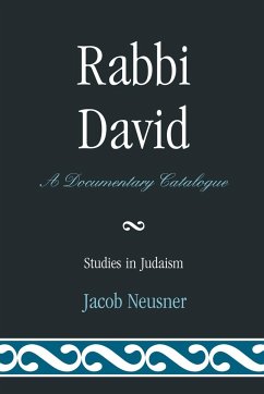 Rabbi David - Neusner, Jacob