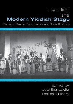 Cover Inventing the Modern Yiddish Stage