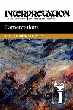Lamentations Interpretation - Dobbs-Allsopp, F. W.