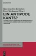 Ein Antipode Kants? - Bild 1