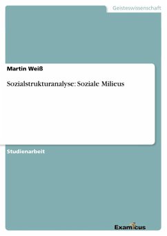 Sozialstrukturanalyse: Soziale Milieus - Weiß, Martin