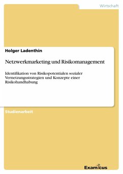 Netzwerkmarketing und Risikomanagement - Ladenthin, Holger