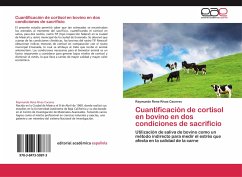 Cuantificación de cortisol en bovino en dos condiciones de sacrificio