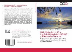 Hidrólisis de La, Pr y Lu,Solubilidad de Ln(OH)3 y Efecto de Cloruros - López-González, Hilario Dolores;Rojas-Hernández, Alberto