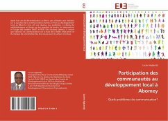 Cover Participation des communautés au développement local à Abomey