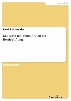 Das Beruf und Familie-Audit der Hertie-Stiftung - Schneider, Patrick