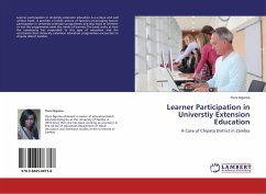 Learner Participation in Universtiy Extension Education
