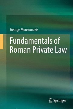 Fundamentals of Roman Private Law - Mousourakis, George