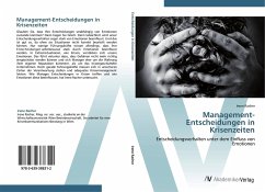 Management-Entscheidungen in Krisenzeiten Cover Management-Entscheidungen in Krisenzeiten
