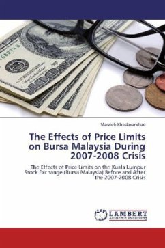 The Effects of Price Limits on Bursa Malaysia During 2007-2008 Crisis - Khodavandloo, Marzieh