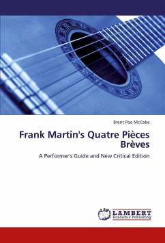 Frank Martin's Quatre Pièces Brèves - McCabe, Brent Poe