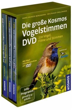 Die große Kosmos Vogelstimmen-, 2 DVDs m. Begleitbuch