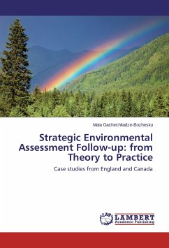 Strategic Environmental Assessment Follow-up: from Theory to Practice