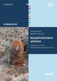 Kampfmittelräumarbeiten - Häber, Rainald;Sack, Wolf-Michael