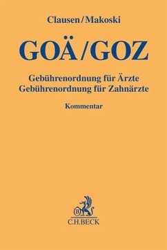 GOÄ / GOZ - Clausen, Tilman;Makoski, Kyrill