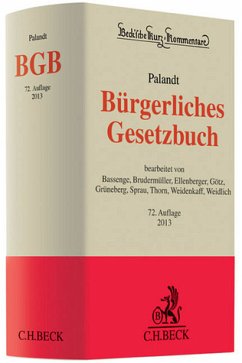 Bürgerliches Gesetzbuch (BGB), Kommentar - Palandt, Otto