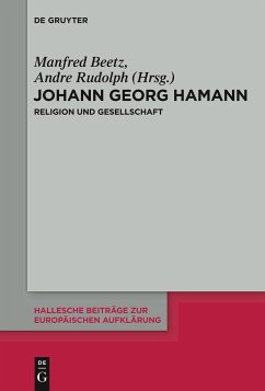 Johann Georg Hamann: Religion und Gesellschaft