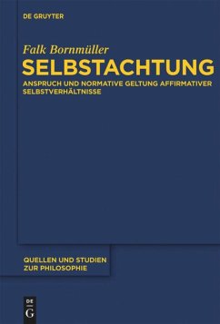 Selbstachtung - Bornmüller, Falk