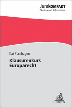 Klausurenkurs Europarecht - Purnhagen, Kai