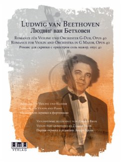 Romanze für Violine und Orchester G-Dur, opus 40 - Beethoven, Ludwig van