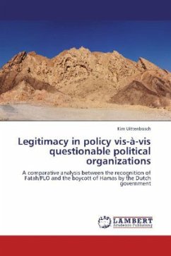 Legitimacy in policy vis-à-vis questionable political organizations
