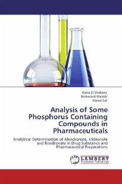 Analysis of Some Phosphorus Containing Compounds in Pharmaceuticals