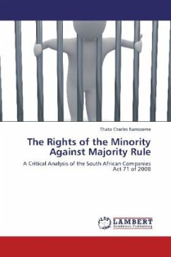 The Rights of the Minority Against Majority Rule - Ramoseme, Thato Charles