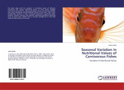 Seasonal Variation in Nutritional Values of Carnivorous Fishes - Zafar, Asma