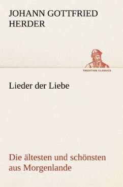Lieder der Liebe - Herder, Johann Gottfried von