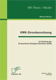 KWK-Stromberechnung: Im Kontext des Erneuerbare-Energien-Gesetzes (EEG) - Neisius, Markus