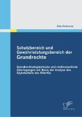 Schutzbereich und Gewährleistungsbereich der Grundrechte: Grundrechtsdogmatische und rechtsstaatliche Überlegungen auf Basis der Analyse des Glykolurteils des BVerfGs