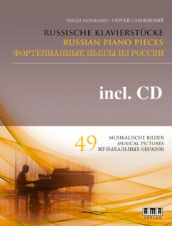 Russische Klavierstücke, m. 1 Audio-CD - Slonimsky, Sergei