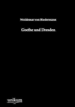 Cover Goethe und Dresden