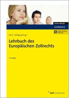 Cover Lehrbuch des Europäischen Zollrechts