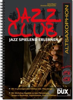 Jazz Club, Altsaxophon (mit 2 CDs) - Mayerl, Andy; Wegscheider, Christian