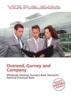 Cover Overend, Gurney and Company