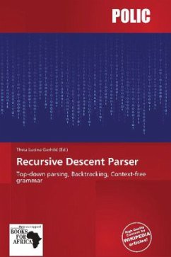 Cover Recursive Descent Parser