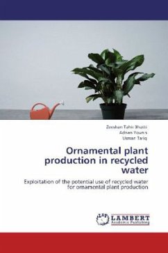 Ornamental plant production in recycled water