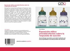 Exposición etílica prenatal:efectos sobre la respuesta de succión