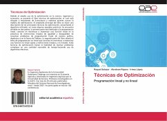 Técnicas de Optimización - Salazar, Raquel;Rojano, Abraham;López, Irineo