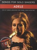 Songs for Solo Singers - Adele, w. Audio-CD